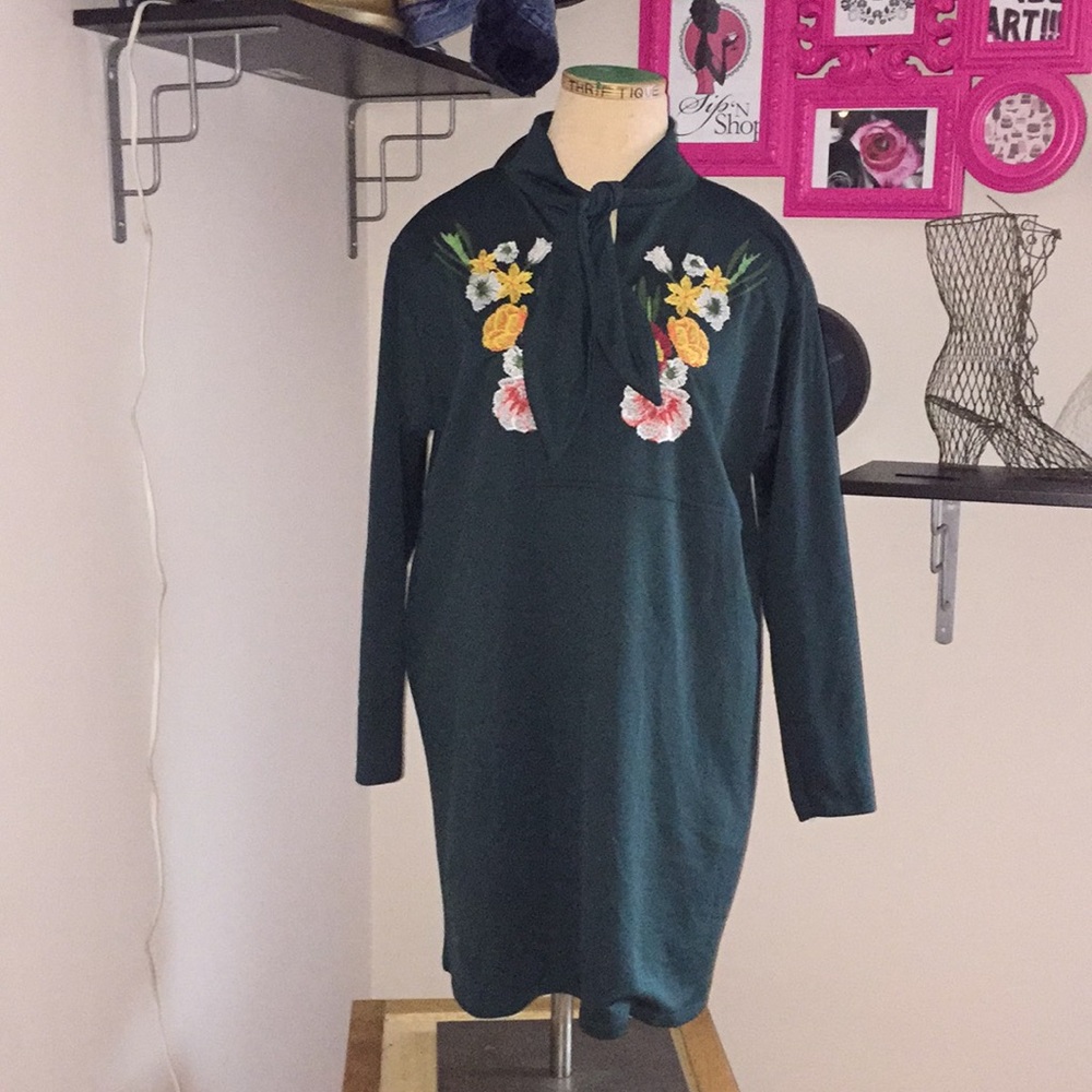 Zara Aline 70s inspired dress